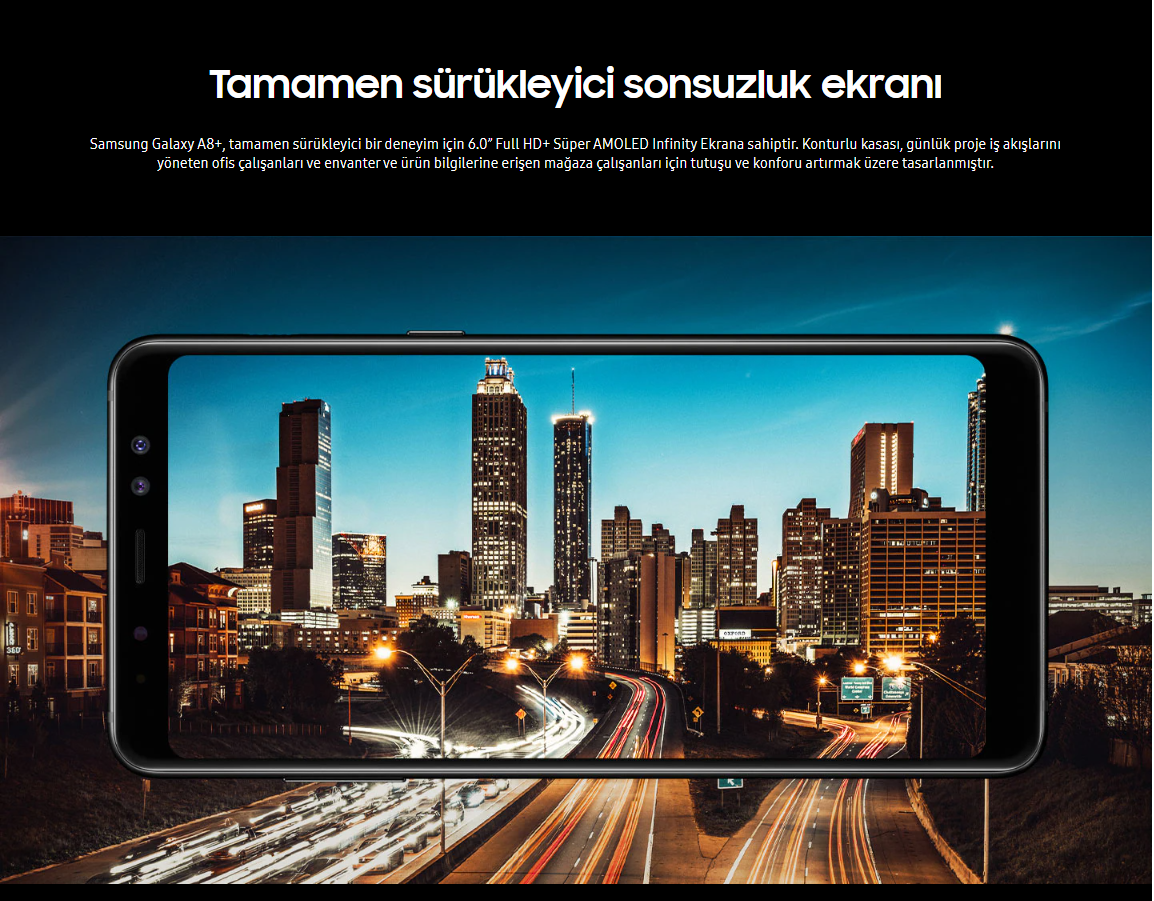 Yenilenmiş Samsung Galaxy A8+